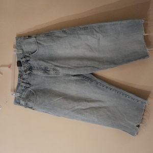 Rocawear denim shorts size 36 CUTOFF Raw hem